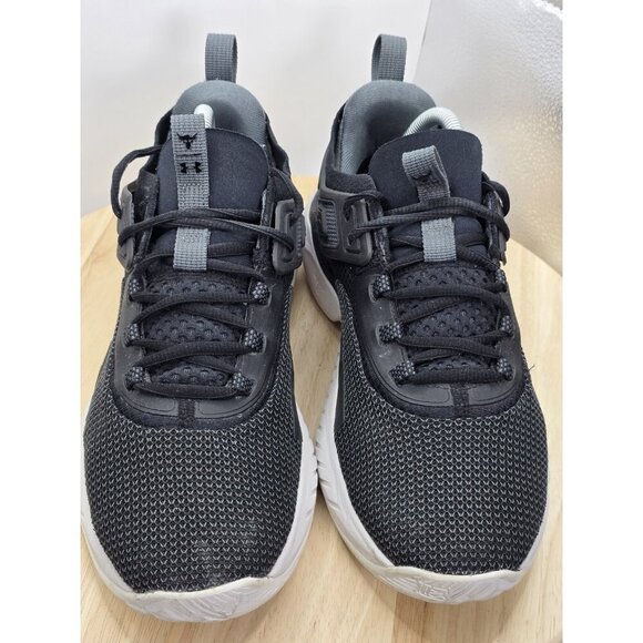 Under Armour Project Rock 5 Black Training 3025435-003 UK 8.5 US 9.5 EUC - Picture 4 of 8